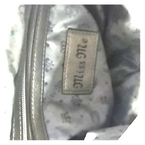 Sequins White Crossbody Miss Me Purse